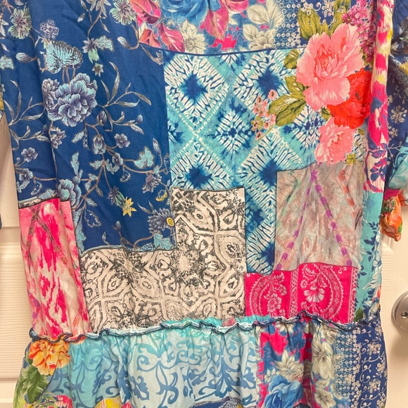 Feathers by Tolani Colorful Multi Pattern Dress - Picture 10 of 14